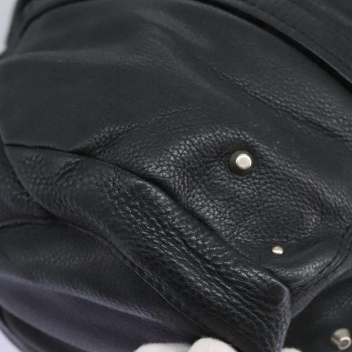 Gelventis elegant leather Handbag angled view