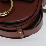 Lumivane elegant leather Shoulder Bag side view