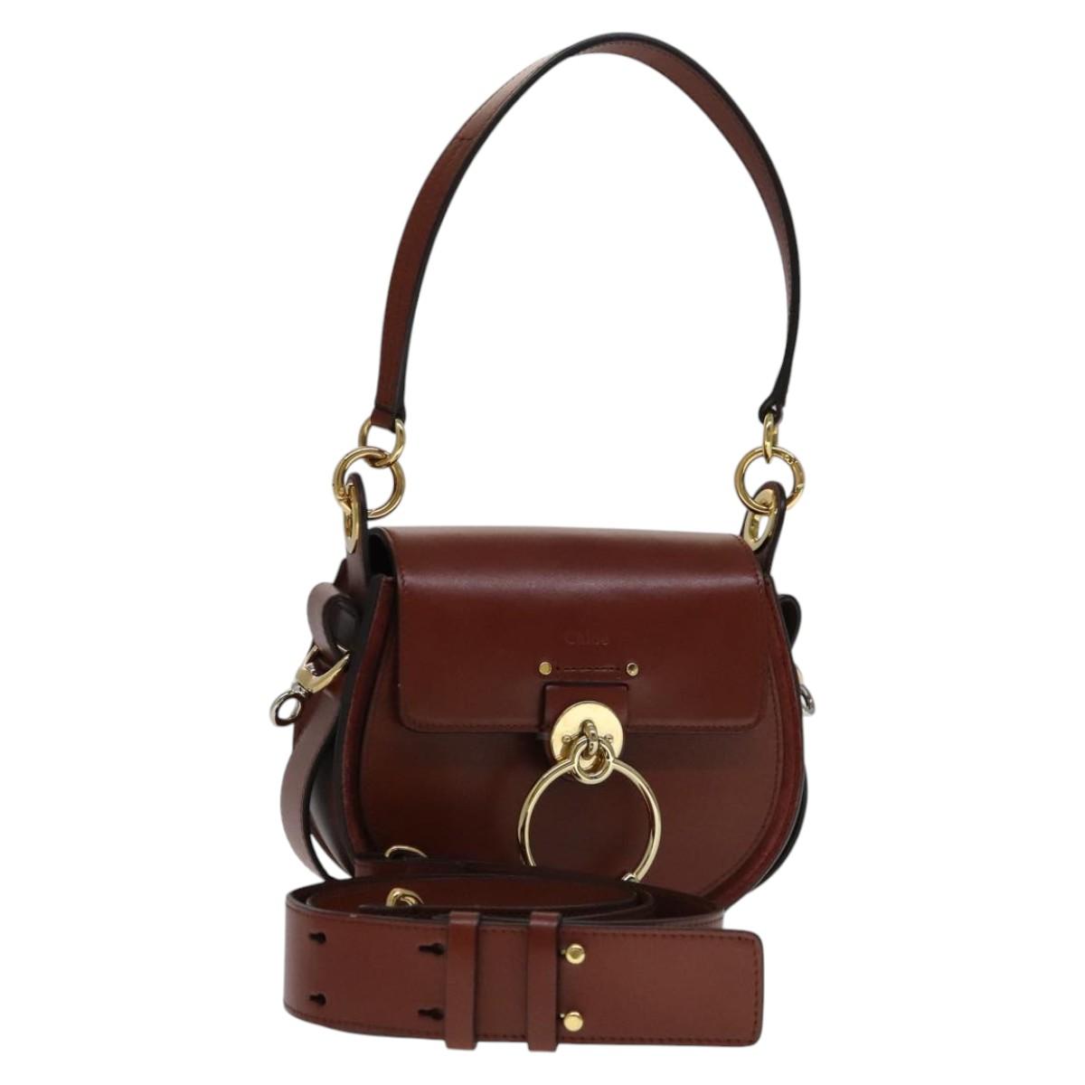 Chloe women's shoulder bag White luxury designer leather