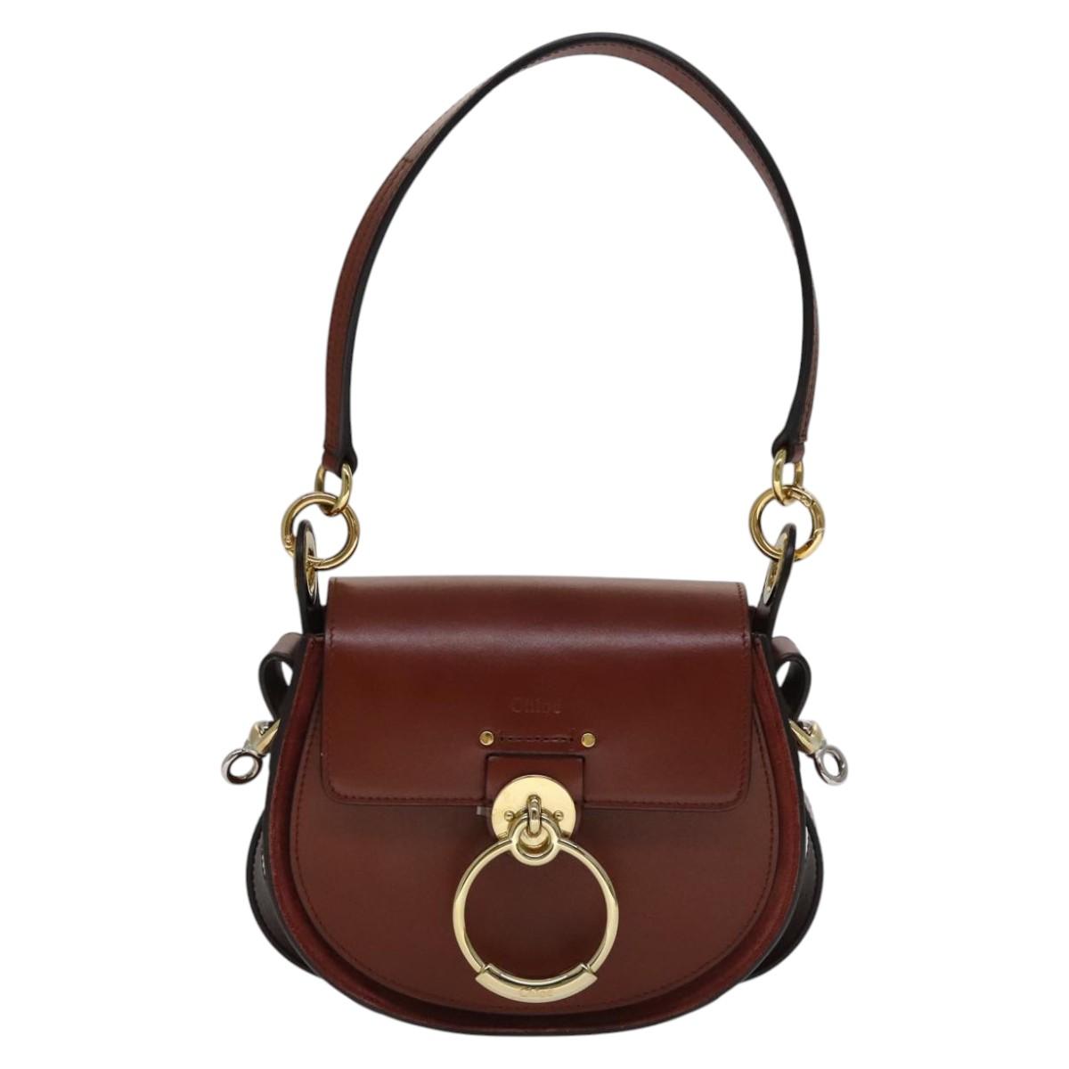 Side view of Chloe shoulder bag White premium designer bag