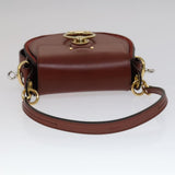 Lumivane elegant leather Shoulder Bag top view
