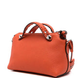 Close-up of Fendi shoulder bags hardware and fine stitching