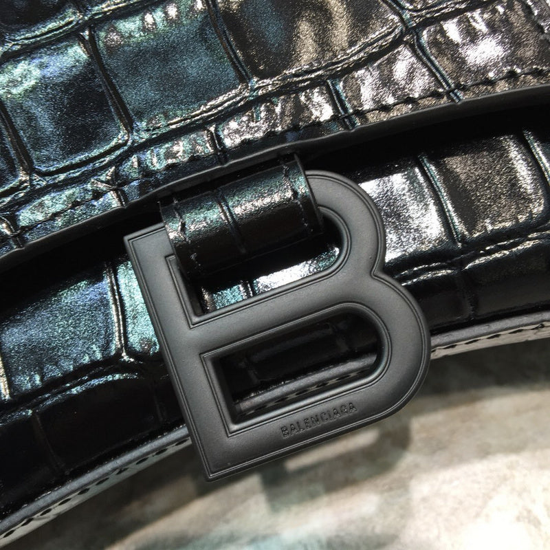 Timeless Vegan Leather Handbag - Signature Hardware Accents | Women's Statement Accessory #1015 - styled full view (image 7) of designer-inspired handbag