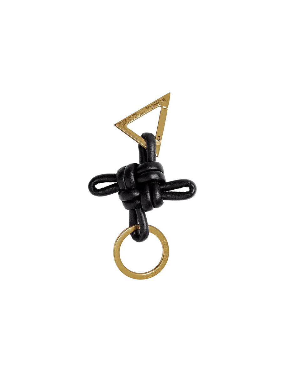 Bottega Veneta Jewellery? Bottega Veneta Women Double Knot Triangle Key Ring Luxury Designer Statement Jewellery