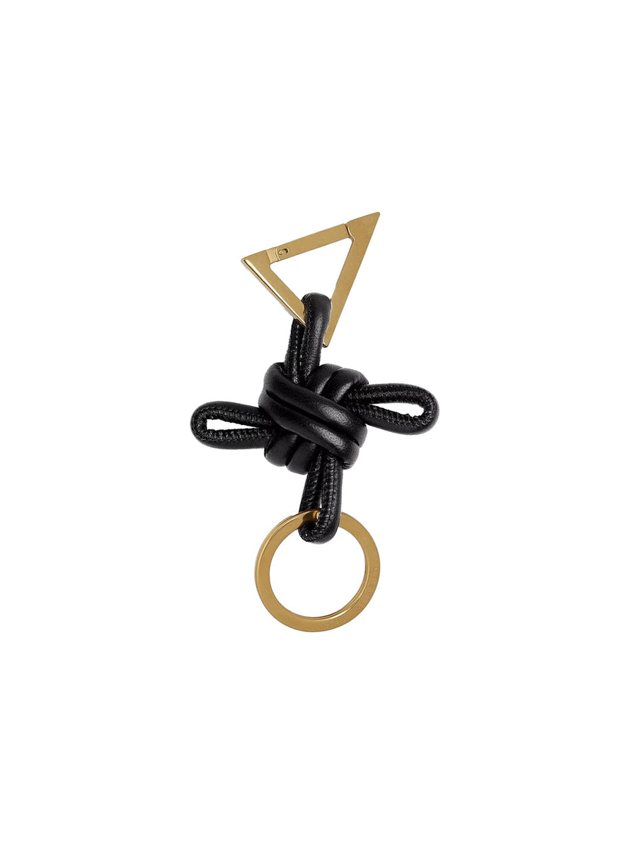 Bottega Veneta Jewellery? Bottega Veneta Women Double Knot Triangle Key Ring Luxury Designer Statement Jewellery