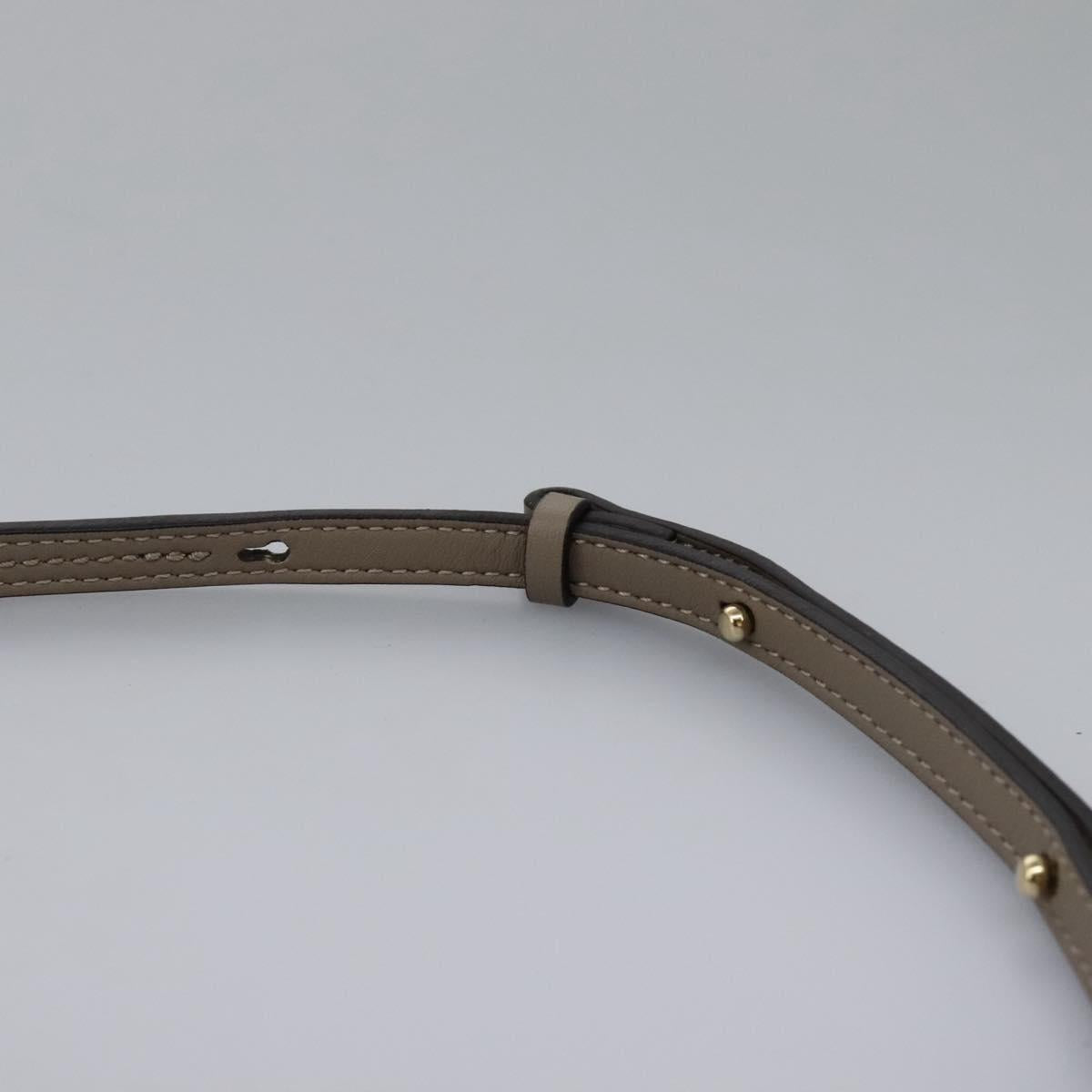 Side view of Chloe shoulder bag Gray premium designer bag
