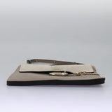 Opaline elegant leather Shoulder Bag back view