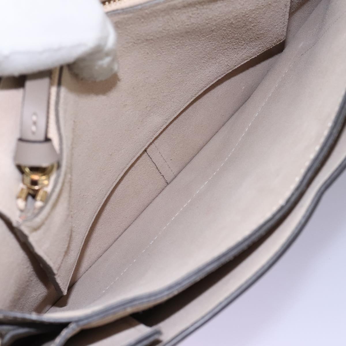 Opaline elegant leather Shoulder Bag top view