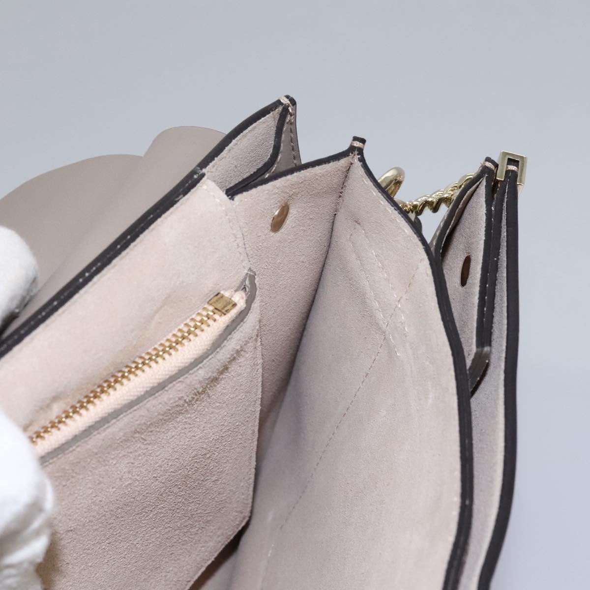 Authentic Chloe shoulder bag Gray luxury fashion accessory