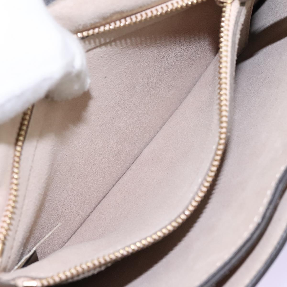 Opaline elegant leather Shoulder Bag top view