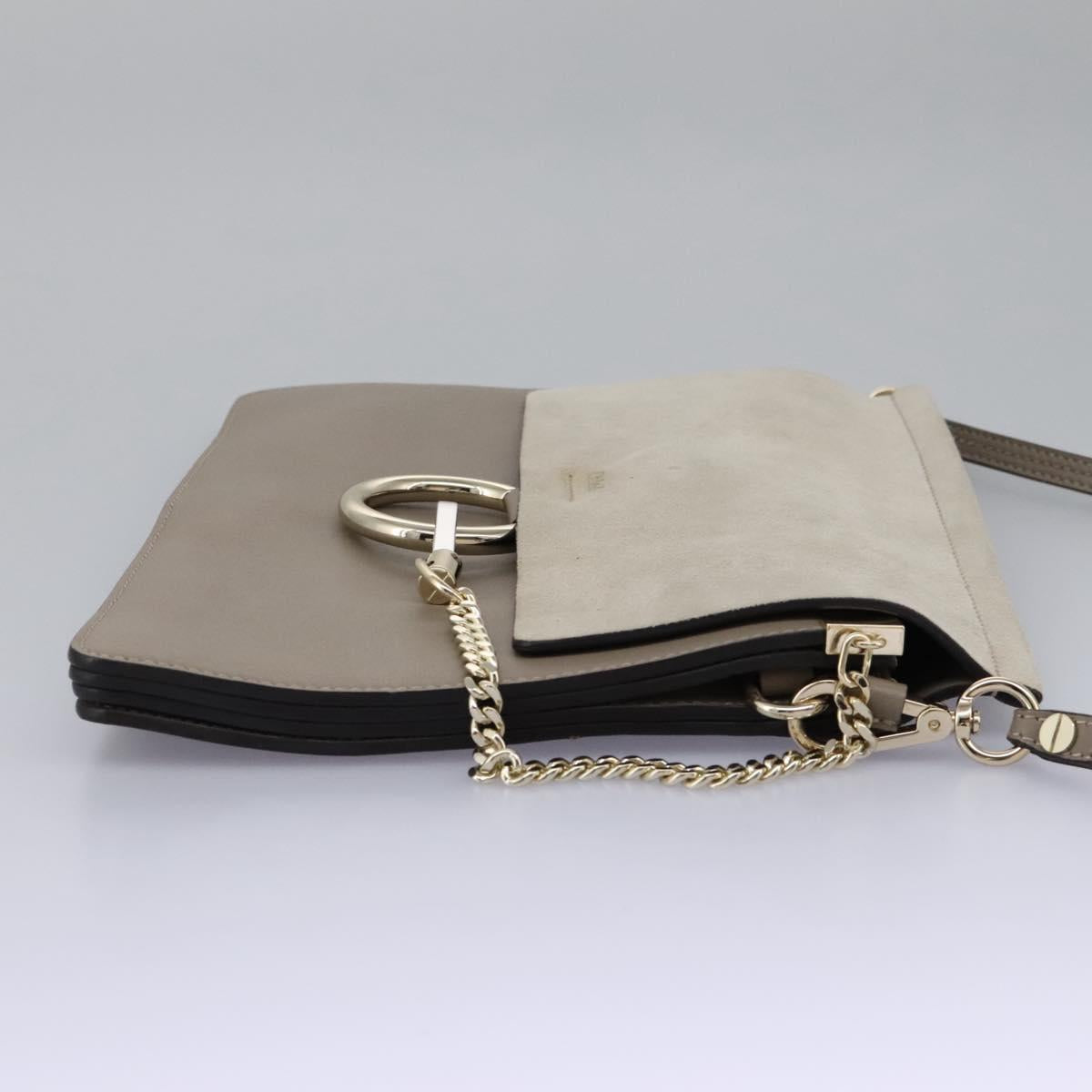 Chloe designer shoulder bag leather closeup detail