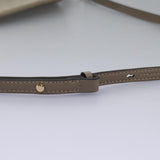 Side view of Chloe shoulder bag Gray premium designer bag