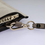 Chloe authentic luxury shoulder bag Gray leather craftsmanship