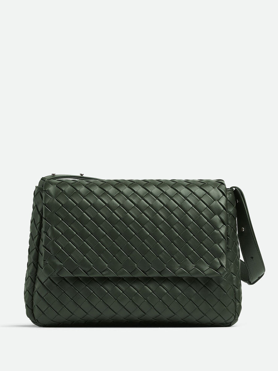 Bottega Veneta Accessories? Bottega Veneta Men Cobble Messenger Grande Premium Everyday Designer Accessory