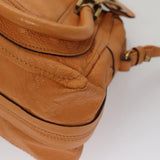 Side view of Chloe handbag Beige premium designer bag
