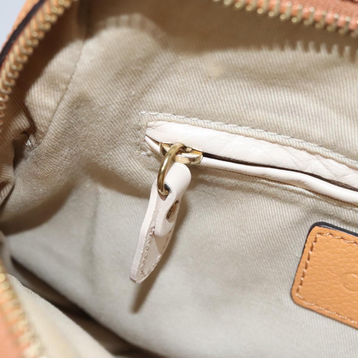 Zelventique elegant leather Handbag top view