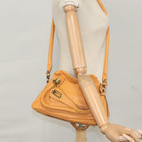 Side view of Chloe handbag Beige premium designer bag