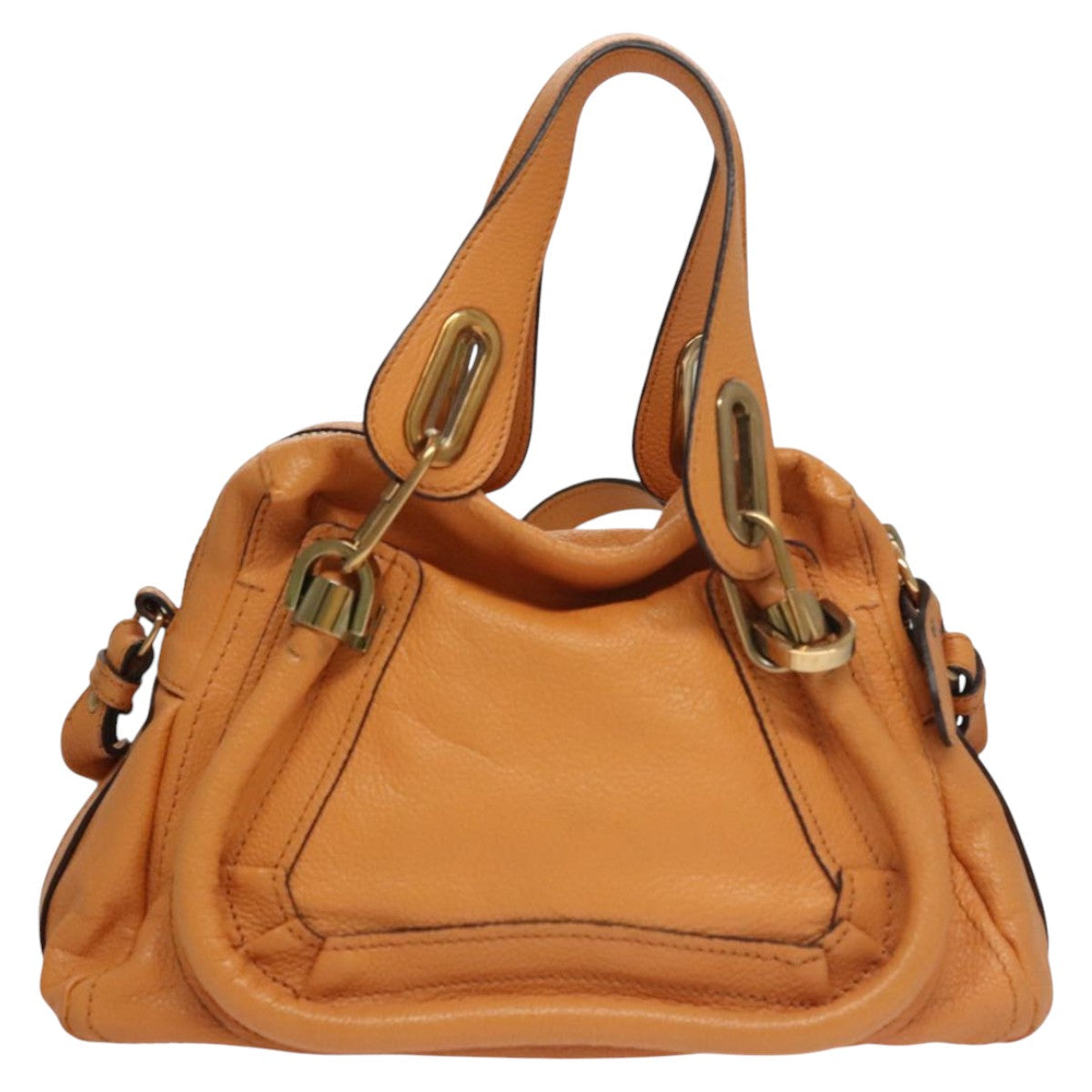 Zelventique elegant leather Handbag top view