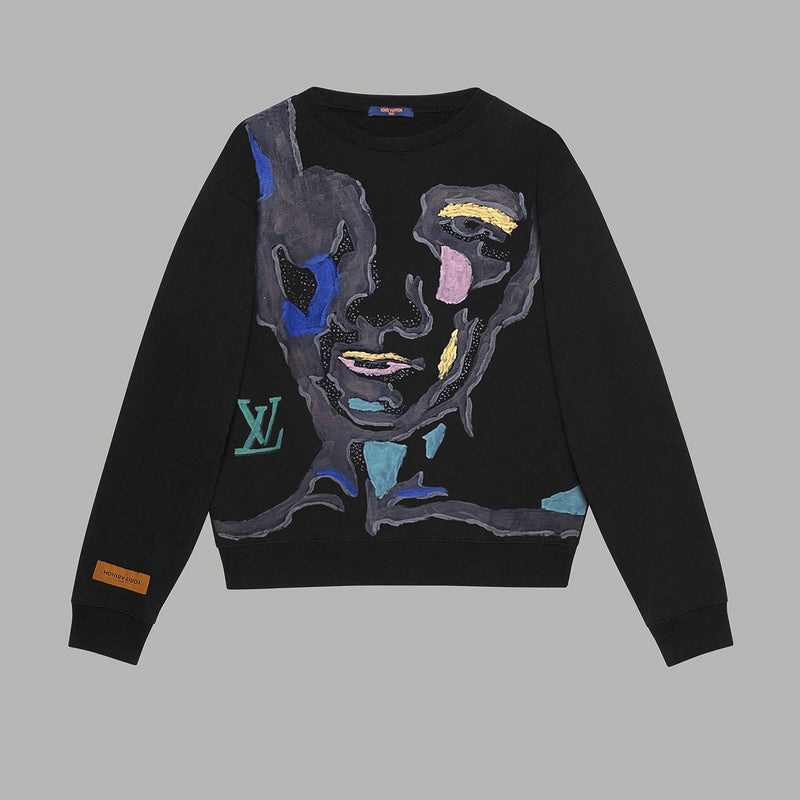 Side profile of Louis Vuitton luxury clothing with tailored silhouette