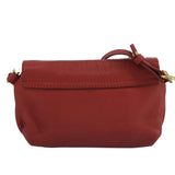 Chloe women's shoulder bag Red luxury designer leather