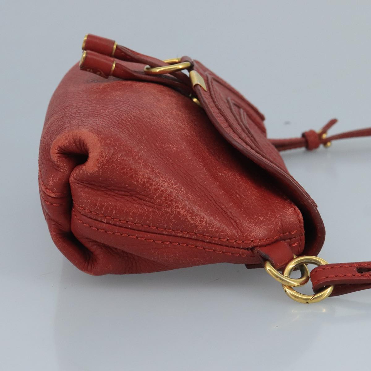Belvarique elegant leather Shoulder Bag top view