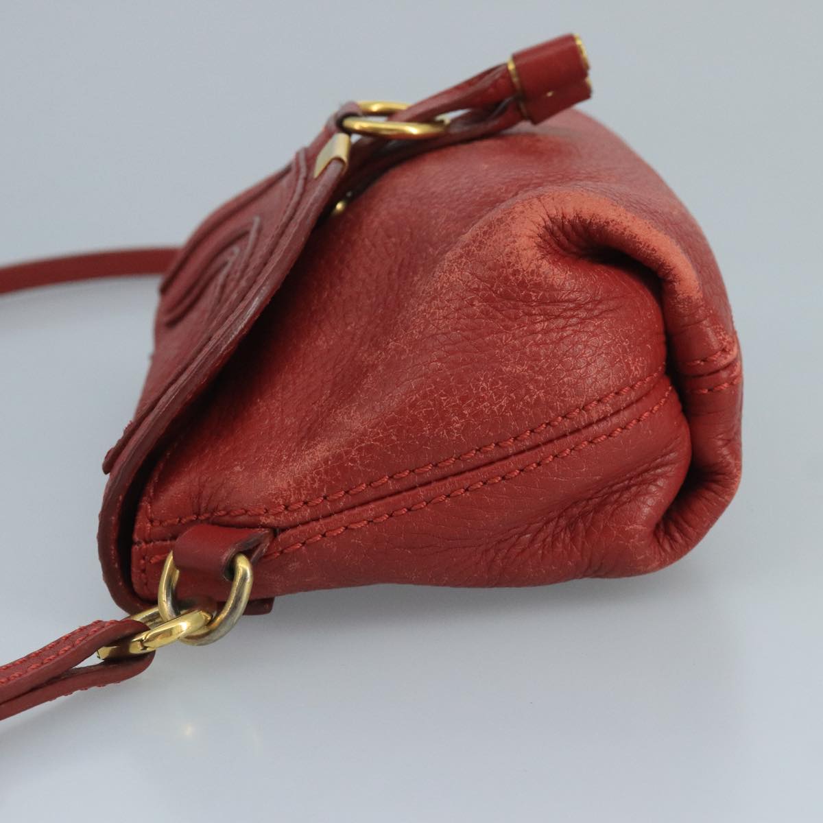 Belvarique elegant leather Shoulder Bag top view