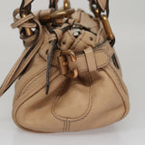 Chloe women's handbag Beige luxury designer leather
