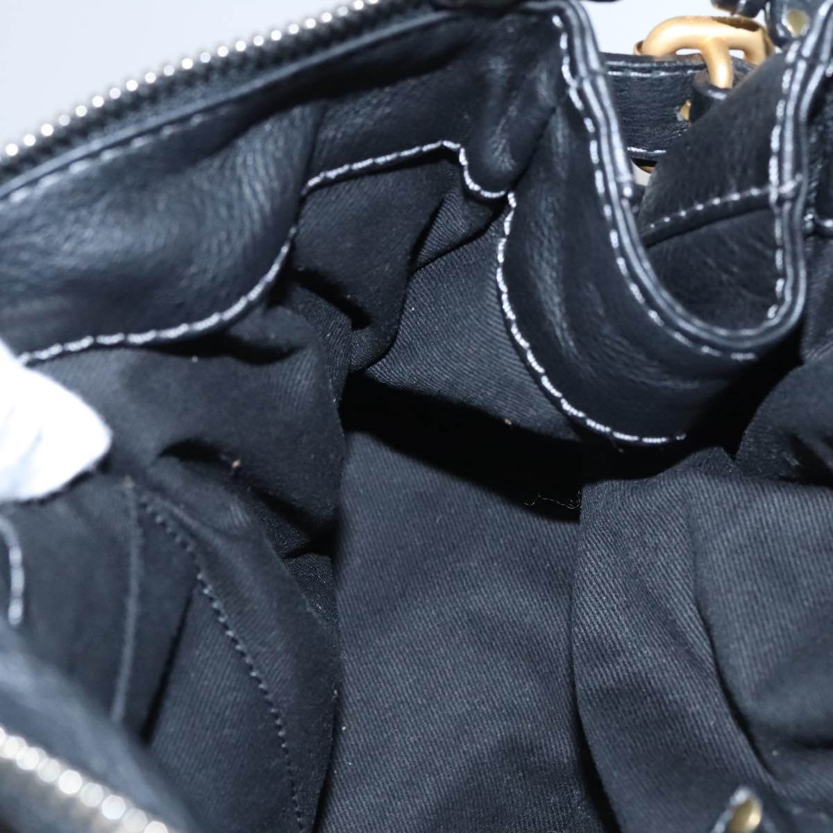 Chloe designer handbag leather closeup detail
