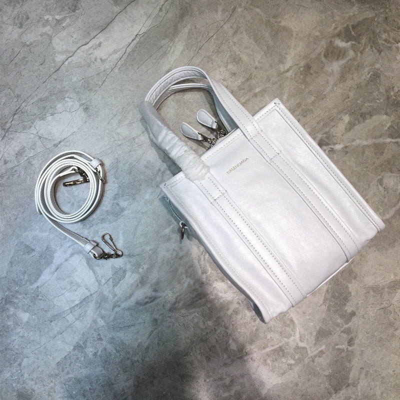Chic Faux Leather Handbag - Modern Structured Build | Women's Designer-Inspired Purse #945 - front view (image 1) of designer-inspired handbag