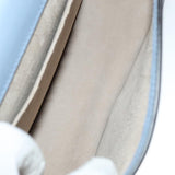 Chloe authentic luxury handbag Blue leather craftsmanship