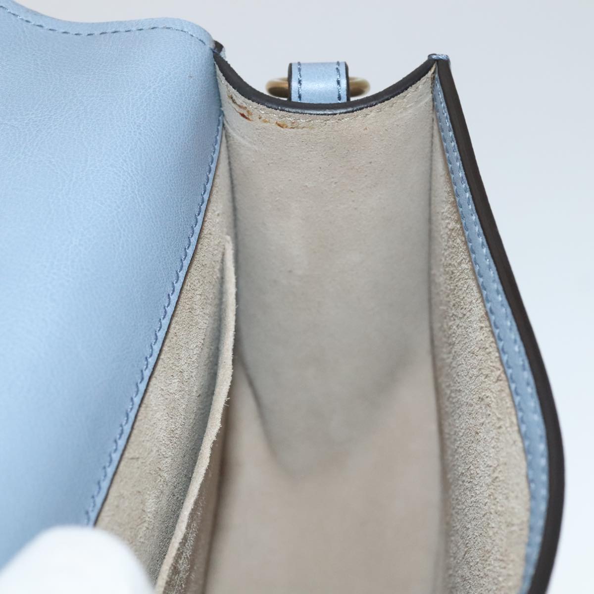 Crisalelle elegant leather Handbag top view