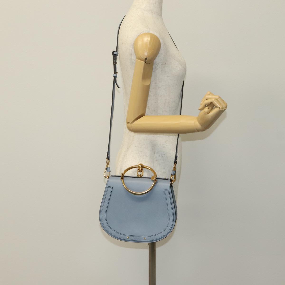 Crisalelle elegant leather Handbag top view