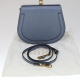 Authentic Chloe handbag Blue luxury fashion accessory