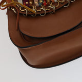 Aurevalux elegant leather Shoulder Bag angled view