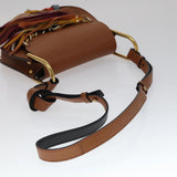 Chloe women's shoulder bag Brown luxury designer leather