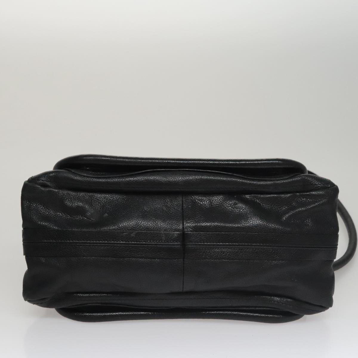 Chloe authentic luxury handbag Black leather craftsmanship