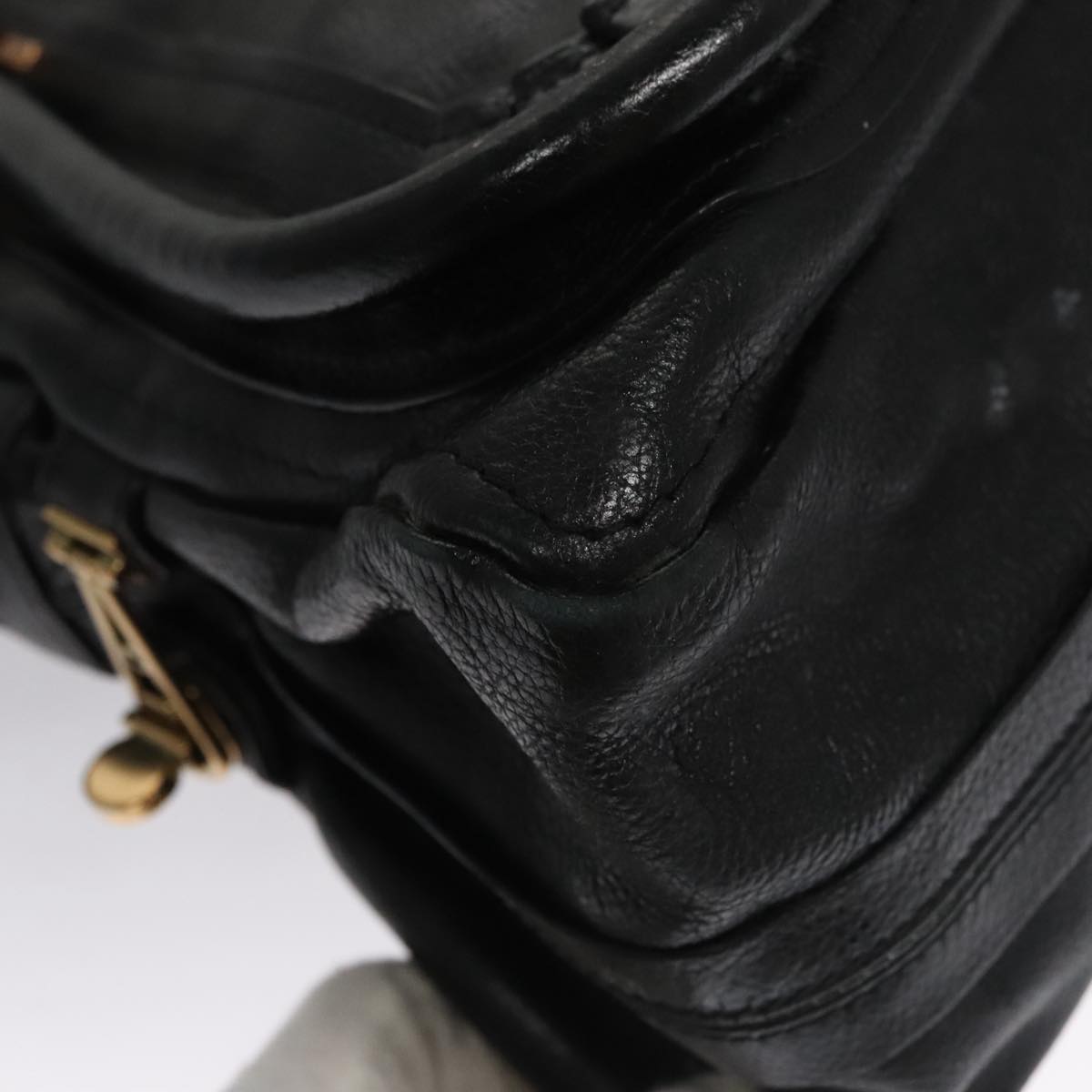 Solarentique elegant leather Handbag interior detail