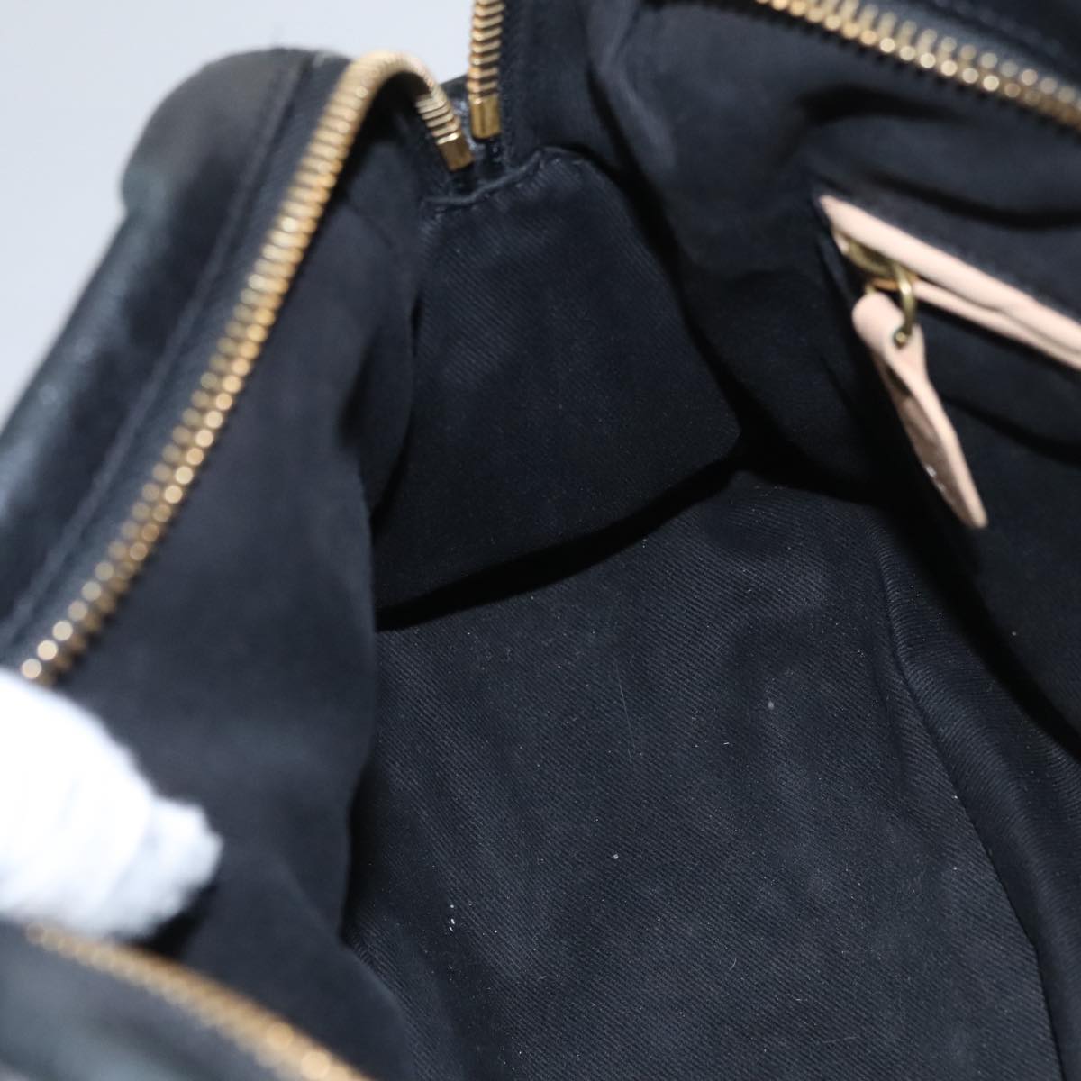 Chloe designer handbag leather closeup detail