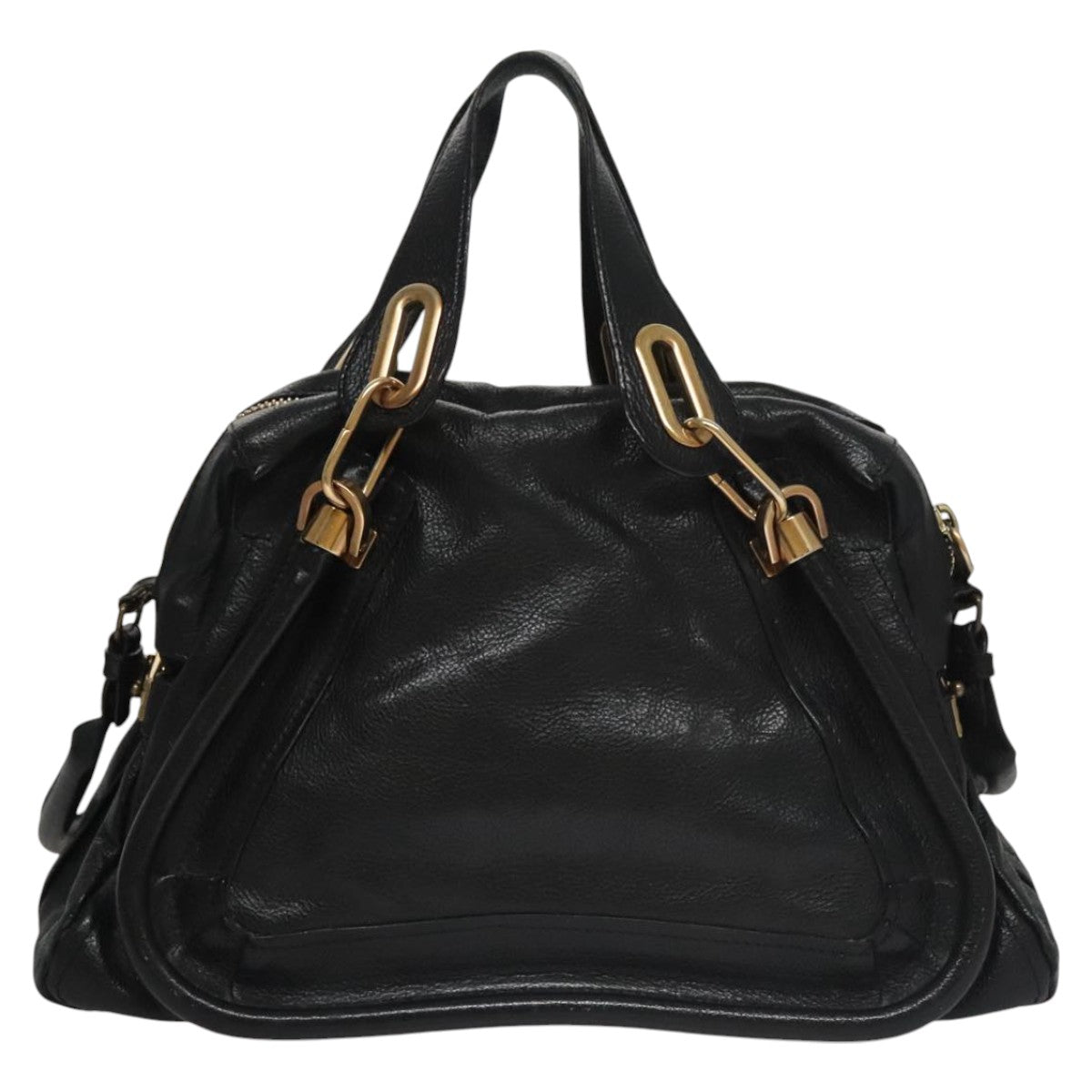 Chloe designer handbag leather closeup detail