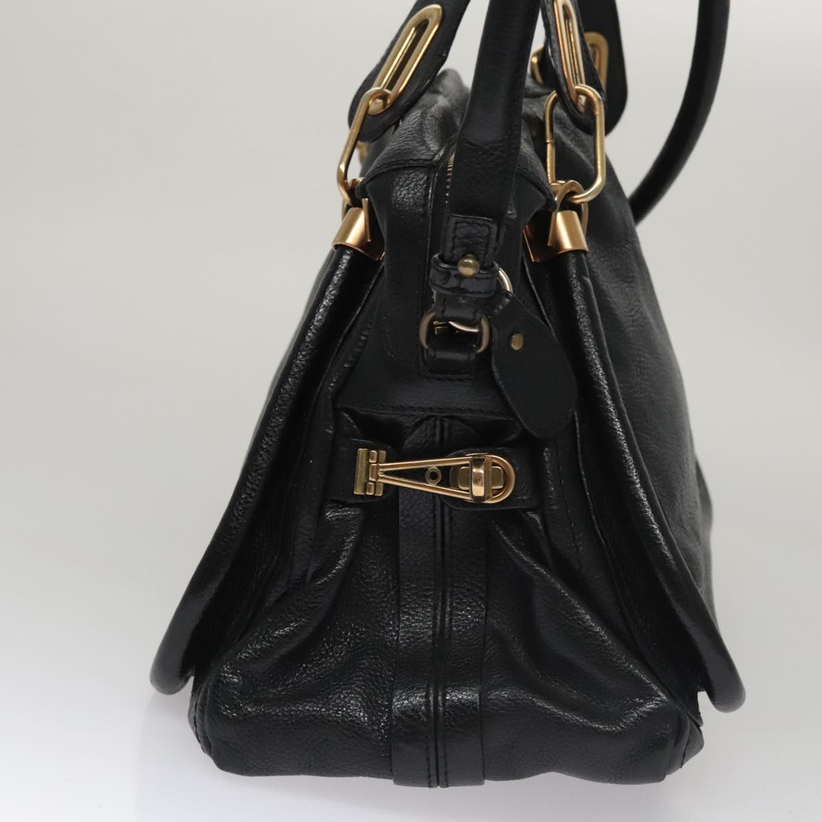 Solarentique elegant leather Handbag top view