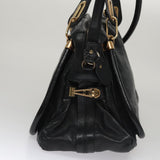 Chloe women's handbag Black luxury designer leather