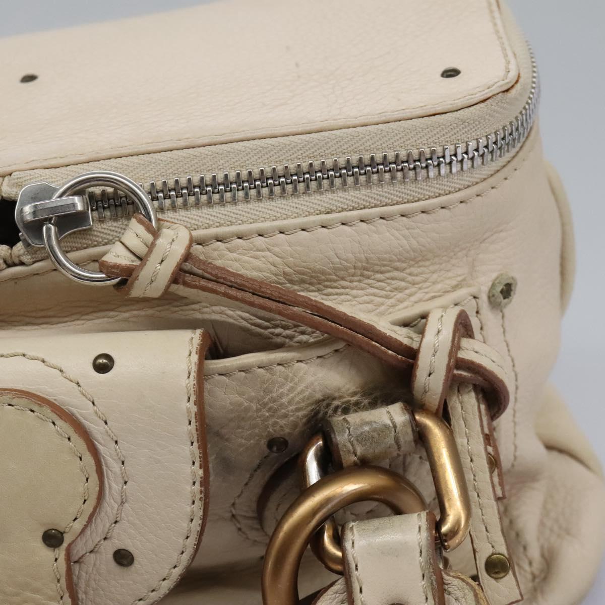 Chloe women's handbag Beige luxury designer leather