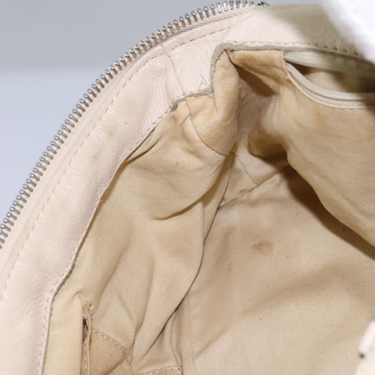 Chloe women's handbag Beige luxury designer leather