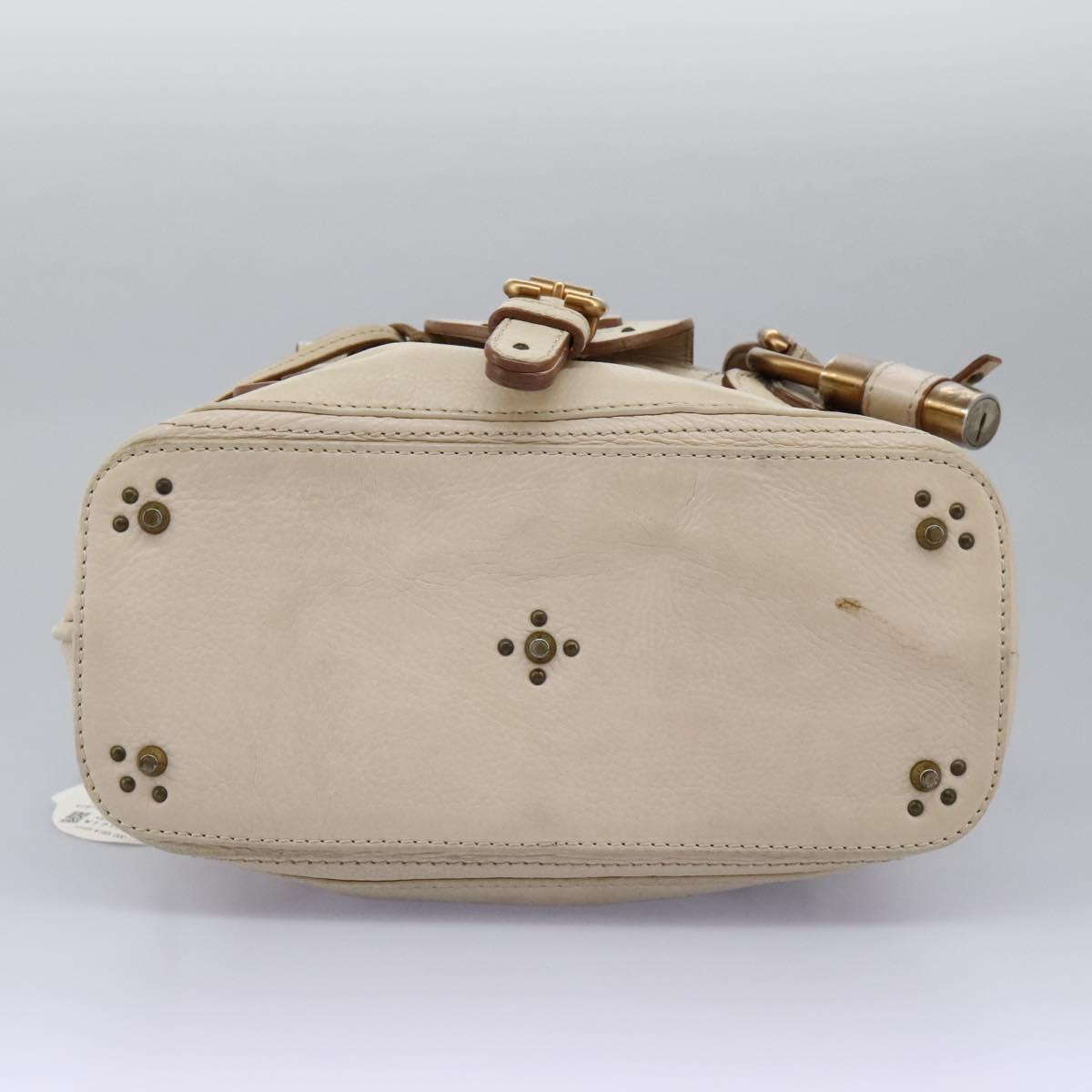 Chloe women's handbag Beige luxury designer leather