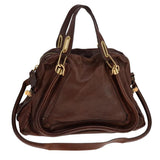 Crisvellux elegant leather Handbag