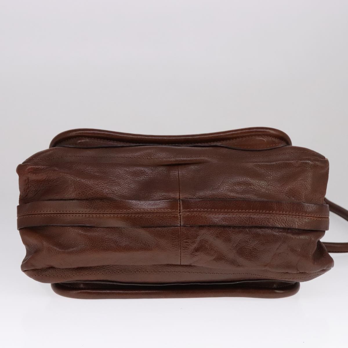 Crisvellux elegant leather Handbag top view