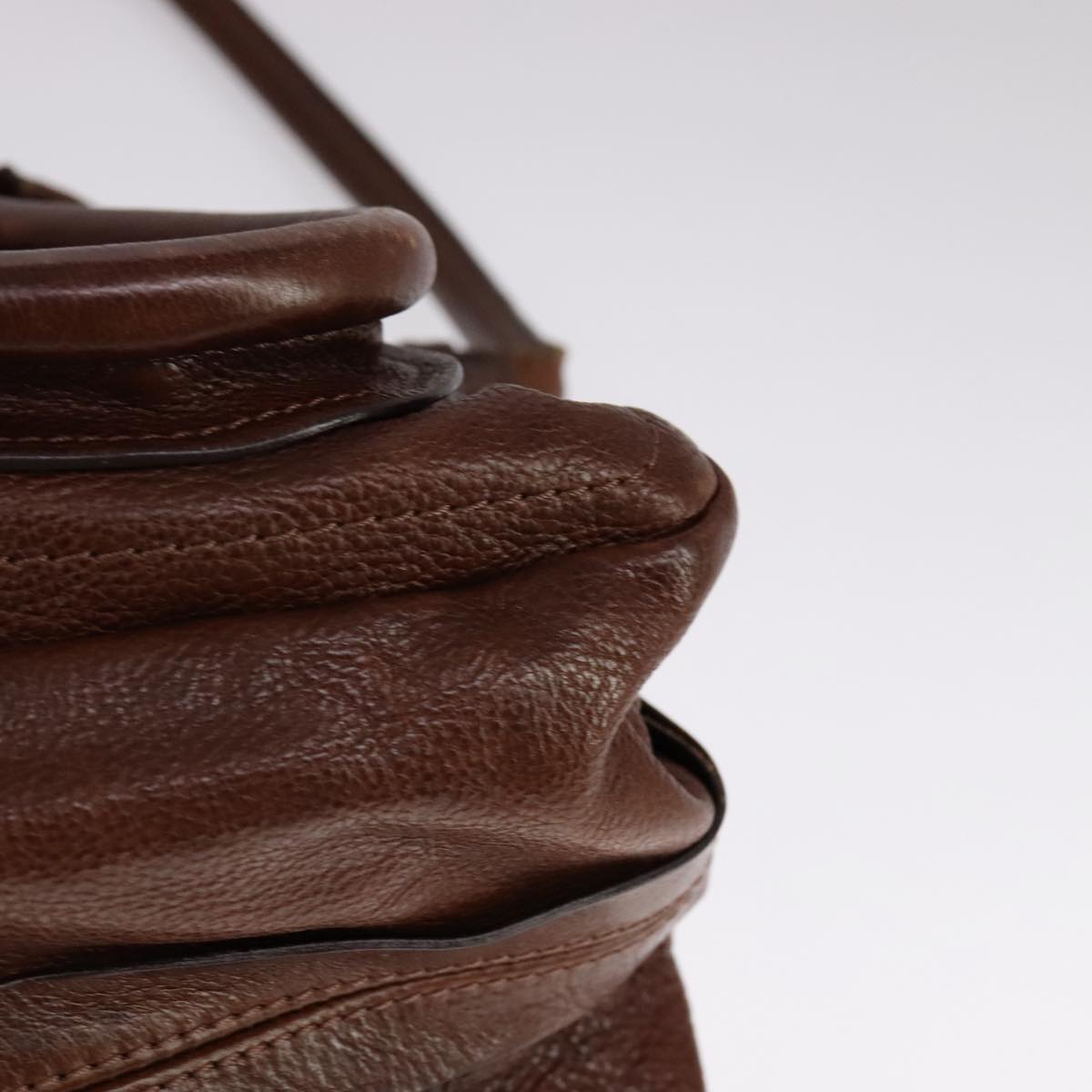 Crisvellux elegant leather Handbag top view