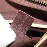 Chloe designer handbag leather closeup detail