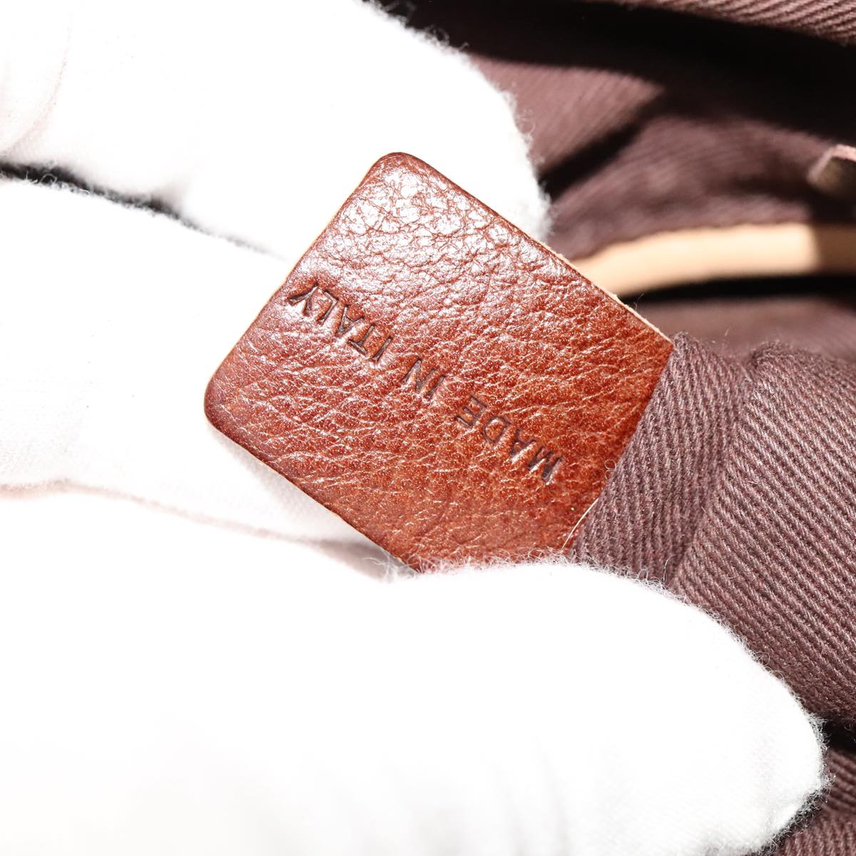 Crisvellux elegant leather Handbag top view
