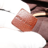 Crisvellux elegant leather Handbag top view